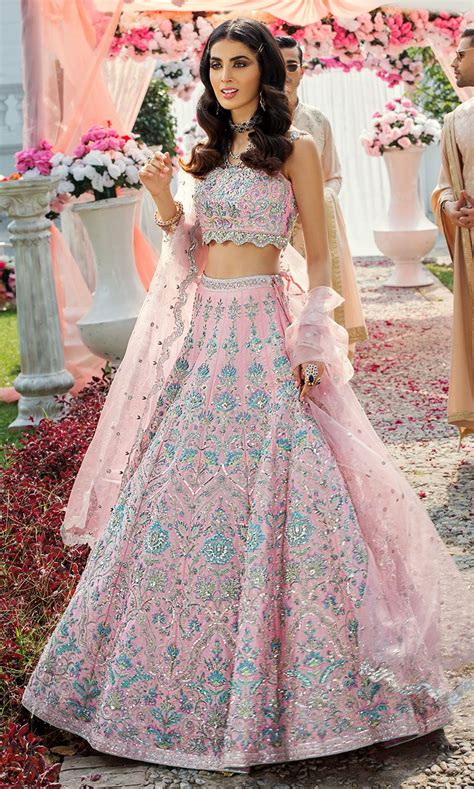 Buy Pakistani Bridal Dresses Designer Pink Bridal Wear For Wedding Pakistani Bridal Wear