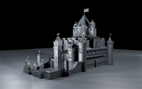Castle 3d Model
