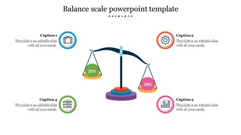Download Balance Scale Powerpoint Template Presentation