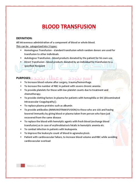 Blood Transfusionpdf Intravenous Therapy Blood Plasma