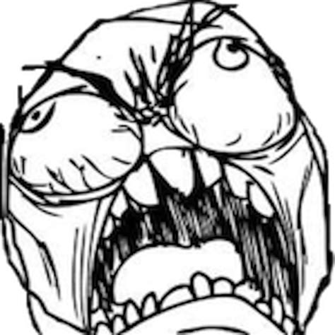 Angry Rage Face Meme