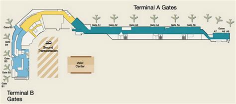 Burbank Airport Terminal Map