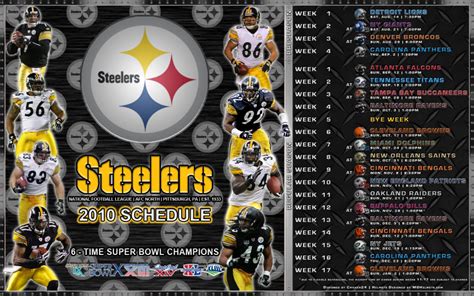 Maybe you would like to learn more about one of these? Download Steelers Wallpaper Schedule Gallery