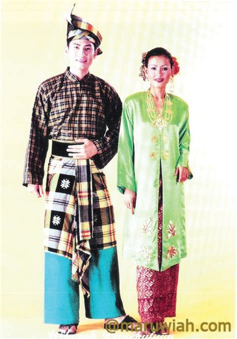 Melayu Negeri Sembilan Minang Malaysian Clothes Traditional