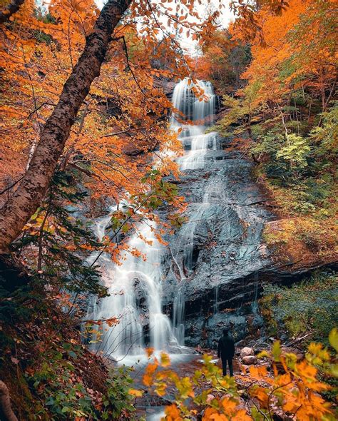 🇨🇦 Beulach Ban Falls In Autumn Cape Breton Highlands National Park