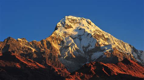 Annapurna Massif Mountain Range Nepal 4k Wallpaperhd Nature Wallpapers