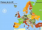 Mapa interactivo de Europa Países de la Unión Europea. Toporopa - Mapas ...