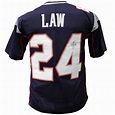 Ty Law New England Patriots Autographed Signed Custom Jersey - JSA ...