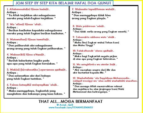 Documents similar to surah yasin. Bacaan Doa Qunut Rumi Dan Jawi 1 - Doa Harian