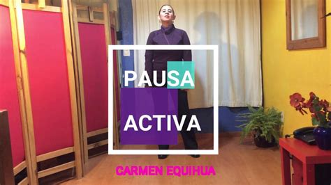 PAUSA ACTIVA GIMNASIA CEREBRAL Ejercicio 3 YouTube