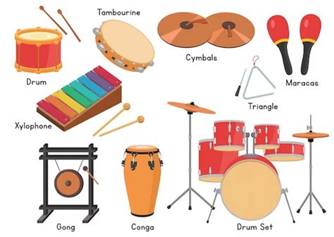 Musical Percussion Instruments With Names