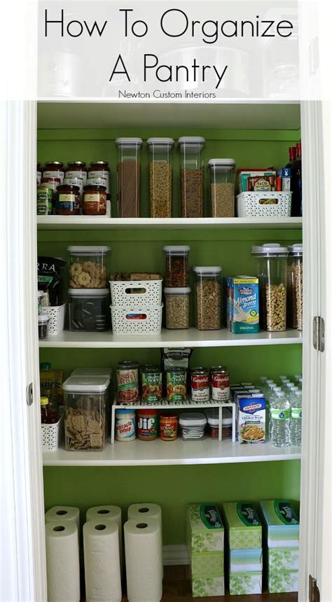 How To Organize A Pantry From Tips And Tricks
