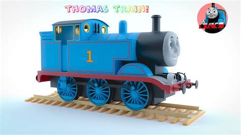 Thomas Train 3d Model 3d Printable Cgtrader