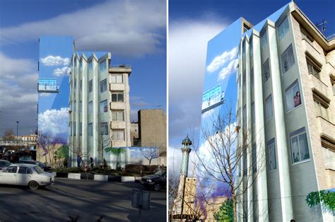 Surreal Mural By Iranian Artist Mehdi Ghadyanloo Materializes On The