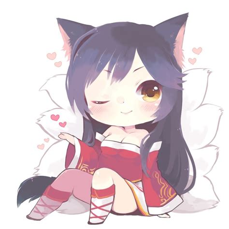 Ahri Fan Art By Tunako On Deviantart League Of Legends Ahri Anime