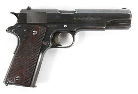 Sold Price 1918 Wwi Us Army Colt Model 1911 45 Acp Pistol Invalid