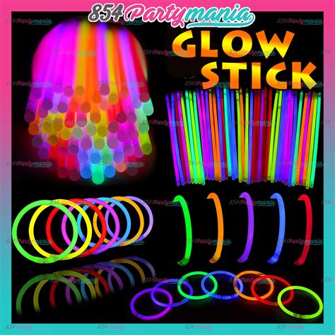 Glow Stick Bracelet For Glow In The Dark Fun Light Party Birthday Party