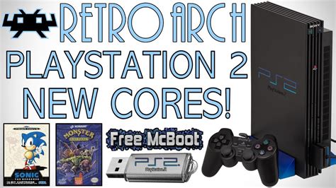 Ps2 How To Install Retroarch New Nes And Mega Drive Core Youtube
