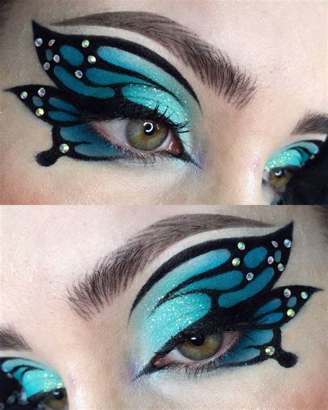 Butterfly Eye Makeup Step By Step