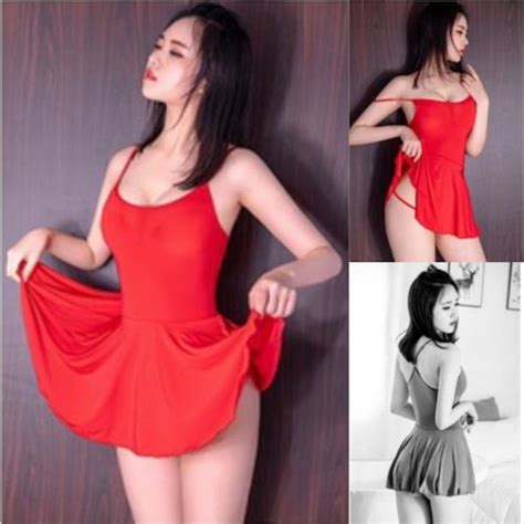 Jual Sexy Lingerie Murah Baju Tidur Wanita Ta0923 Merah Di Lapak