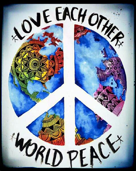 World Peace Drawing At Getdrawings Free Download
