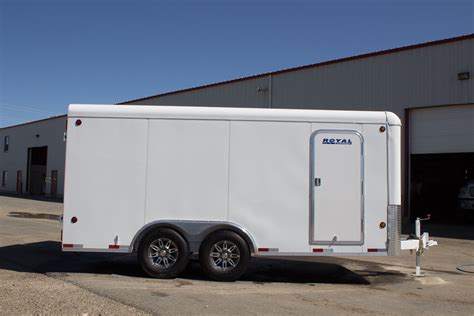 Commercial Enclosed Cargo Trailer W X L Wall Height