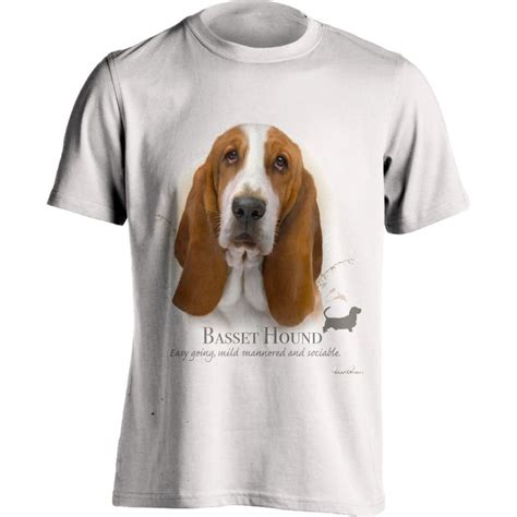 Animal T Shirts For Men Basset Hound T Shirt