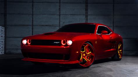 Dodge Challenger Srt Hellcat Red