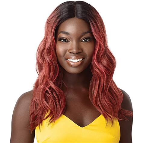Outre Synthetic Hair Wig The Daily Wig Hand Tied Lace Part Wig Fayme 613 Beauty