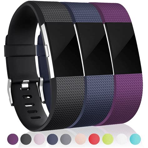 Shop target for fitbit charge 2 wearable technology accessories you will love at great low prices. 3 Pack Colorful Replacement Silicone Wristband Band Wrist ...