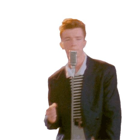 Rick Astley Dance Sticker Rick Astley Dance Never Gonna Give You Up
