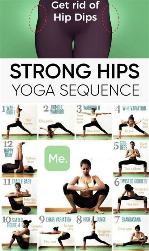 get rid of those hip dipscreate your stronger hips with this yoga sequence fitness workouts