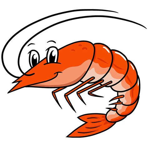 how to draw a shrimp 04 2023