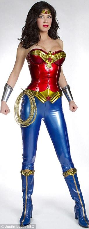 Wonder Woman Adrianne Palicki Whips Up A Frenzy In Skin Tight Pvc Suit