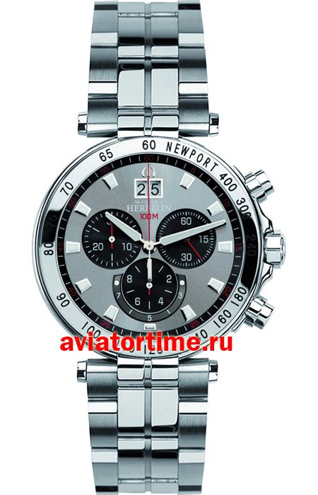 Швейцарские наручные часы michel herbelin 36655 ap23b sm newport yacht club chronograph