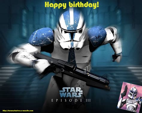 Offrez à votre enfant un anniversaire star wars. CloneTrooper copie