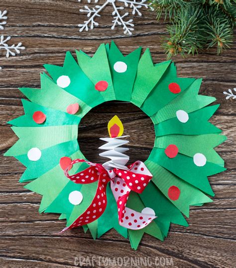 11 Paper Christmas Wreaths Crafts Ideas For The Holiday Season
