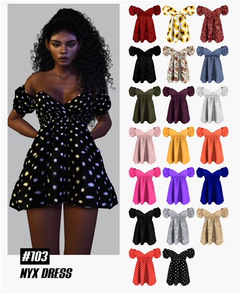 Available On Simsdom Timmy Top Rave Sims 4 Dresses Sims 4 Mods