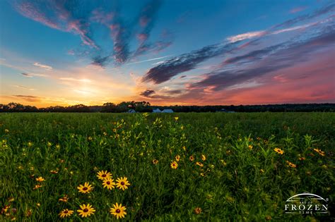 Twilight Over Bellbrook Ohio No 3 Art Of Frozen Time