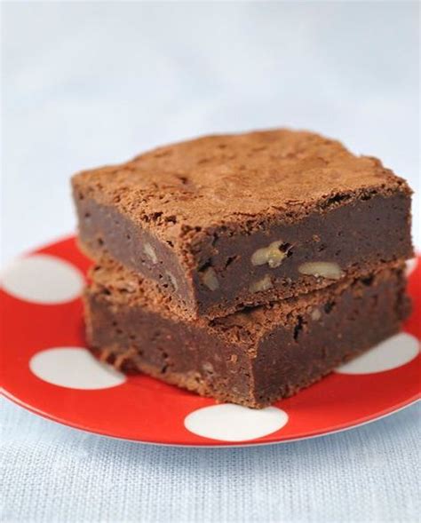 Brownies moelleux au chocolat Recettes Elle à Table
