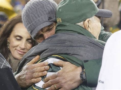 Brett Favre Shares Special Moment With Bart Starr At Lambeau Field