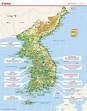 Mapa de Corea del Sur - Lonely Planet