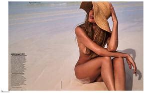 Candice Swanepoel Sexy Poses Naked In Madame Figaro Magazine Photoshoot AZNude