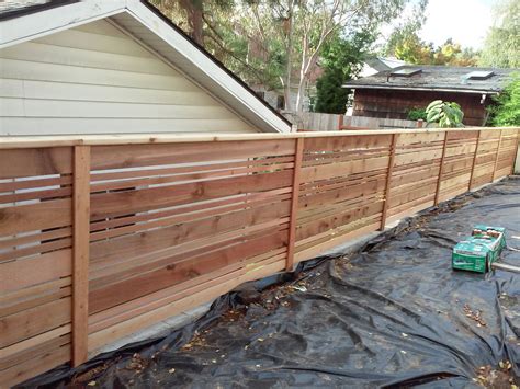 Horizontal Wood Fence Designs Pictures Is A Horizontal Fence Right