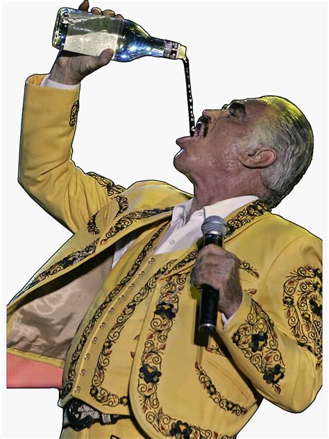 Vicente Fernandez Tequila Sticker For Sale By Teesigned Redbubble
