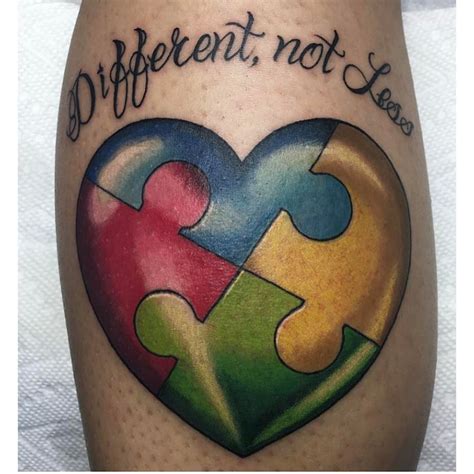 60 Wonderful Autism Tattoo Ideas Showing Awareness And Honor