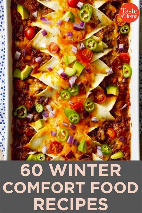 80 Winter Comfort Food Recipes Winter Comfort Food Comfort Food Recipes Dinners Cold Weather