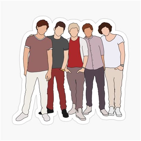 One Direction Sticker By Tehecaity One Direction Art One Direction