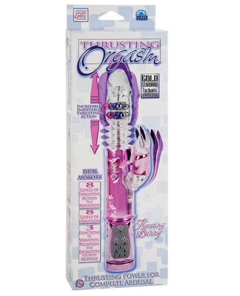 Thrusting Orgasm Bunny Vibe Pink By California Exotic Novelties Cupid S Lingerie