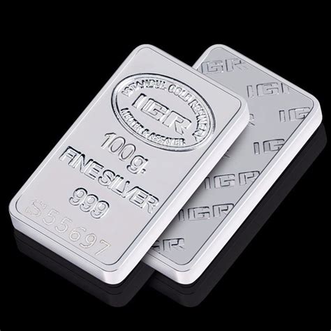 100 Gram Silver Bullion Bar Igr Catawiki